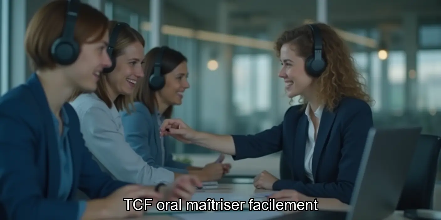 Expression orale TCF : parler en français avec aisance