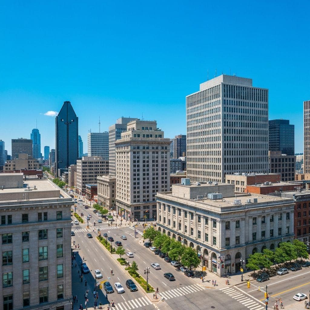 Centre-ville de Montréal